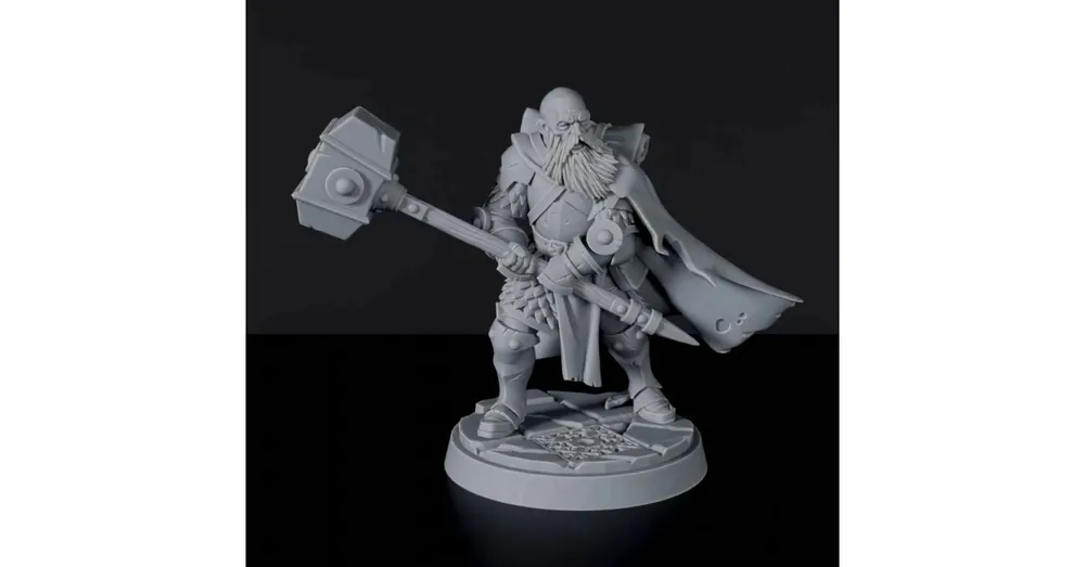Akció Titan Forge Miniatures Human Male Paladin ver 2
