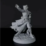 Árcsökkenés Titan Forge Miniatures Tiefling Female Sorcerer ver 1