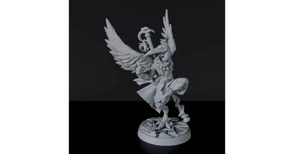 Ne maradj le Titan Forge Miniatures Arakoa Male Monk ver 1