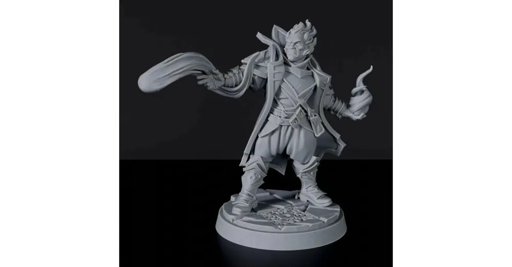 Titan Forge Miniatures Firebond Male Fighter Kiárusítás