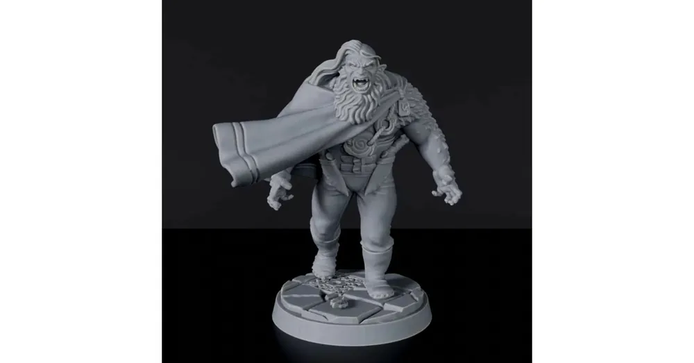 Titan Forge Miniatures Orc Male Druid ver 1 Outlet
