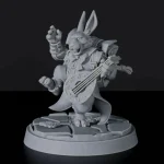 Szezonális akció Titan Forge Miniatures Rabbitfolk Male Bard ver 1