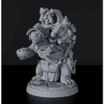 Titan Forge Miniatures Tortoisefolk Male Druid ver 3 Szezonális akció