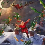 Dragon Shield karácsonyi playmat 2023 Gyors szállítás