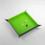 Újdonság Magnetic Dice Tray, Square fekete/zöld