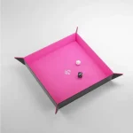 Gyors szállítás Magnetic Dice Tray, Square fekete/rózsaszín