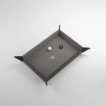 Magnetic Dice Tray, Rectangle fekete/szürke Akció