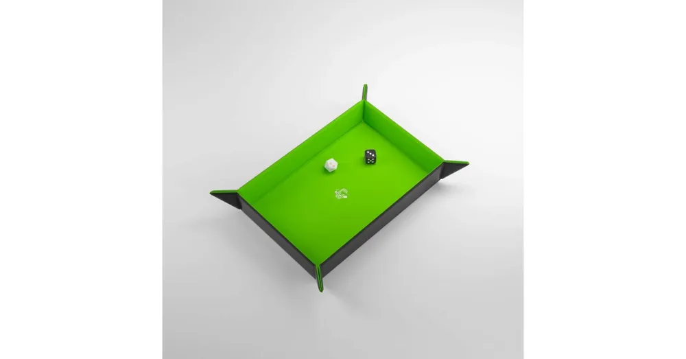 Magnetic Dice Tray, Rectangle fekete/zöld Utolsó esély