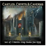 Book of Battle Mats Castles, Crypts & Caverns Kedvezmény