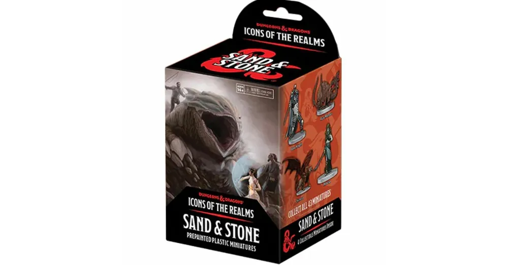 Vedd meg online Dungeons & Dragons Miniatures Sand & Stone Booster