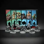 Legjobb ár Titan Forge Miniatures D20 Heroes - Ballad of the Cloak