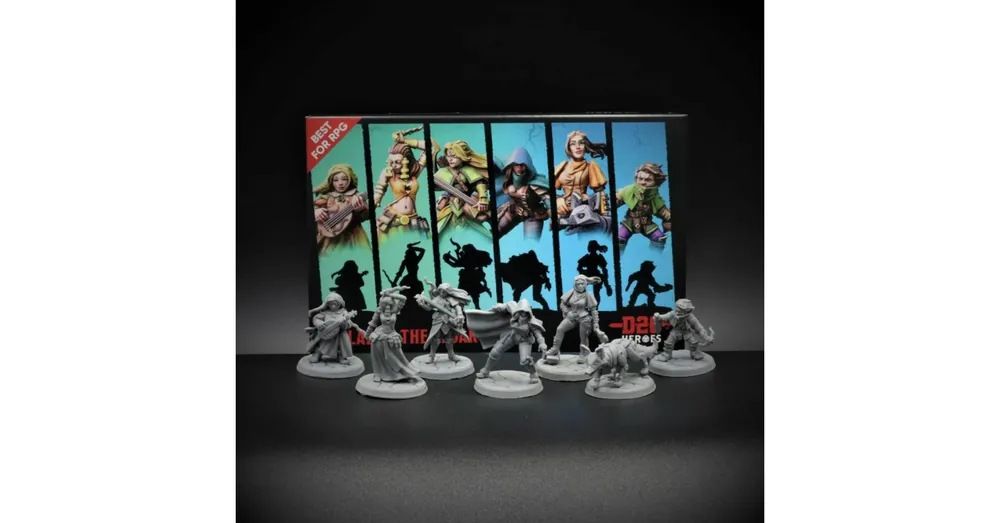 Legjobb ár Titan Forge Miniatures D20 Heroes - Ballad of the Cloak
