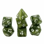 Dobókocka készlet Pearl Lightgreen Powder Gyors kiszállítás