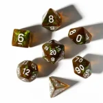 Dobókocka készlet Unearthed Treasure - Peridot (7 db-os készlet) Végkiárusítás