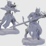 Vedd meg online D&D Nolzur‘s Marvelous Miniatures Tiefling Warlocks Wave 22