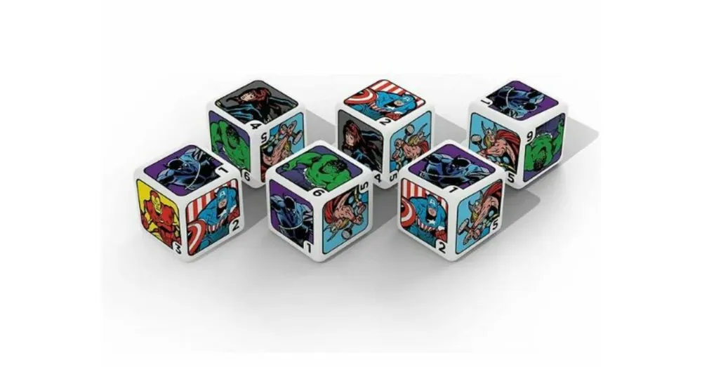 Dobókocka készlet Marvel Avengers Vásárlói kedvenc