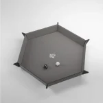 Magnetic Dice Tray, Hexagonal fekete/szürke Szezonális akció