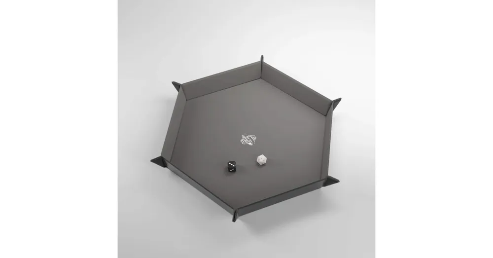 Magnetic Dice Tray, Hexagonal fekete/szürke Szezonális akció