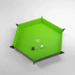 Magnetic Dice Tray, Hexagonal fekete/zöld Kedvezmény