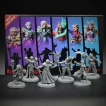 Rendeld meg most Titan Forge Miniatures D20 Heroes - Blood and Magic