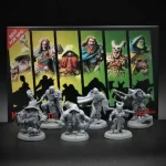 Szuper akció Titan Forge Miniatures D20 Heroes - Masters of the Hunt