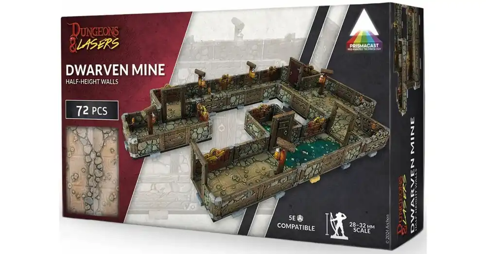 Kiárusítás Dwarven Mine - pre-painted (AS)