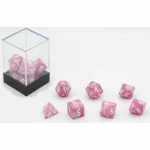 Bestseller Dobókocka készlet, 7 darabos, pink gothic - 731900