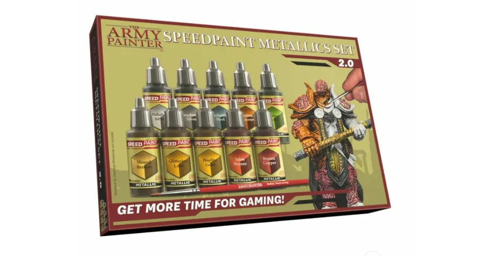 Gyors szállítás Army Painter Speedpaint Metallic Set 2.0