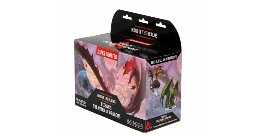 Rendeld meg most Dungeons & Dragons Miniatures Fizban‘s Treasury of Dragons Super Booster