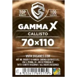 Gamma X - Callisto sleeves (kártyavédő, 70x110 mm), 100 db/csomag Vásárlói kedvenc