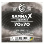 Gamma X - Makemake sleeves (kártyavédő, 70x70 mm), 100 db/csomag Korlátozott ajánlat