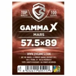 Gamma X - Mars sleeves (kártyavédő, 57,5x89 mm), 100 db/csomag Szuper ajánlat