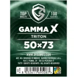 Gamma X - Triton sleeves (kártyavédő, 50x73 mm), 100 db/csomag Bestseller