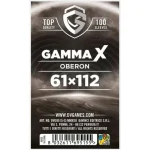 Gamma X - Oberon sleeves (kártyavédő, 61x112 mm), 100 db/csomag Alacsony ár