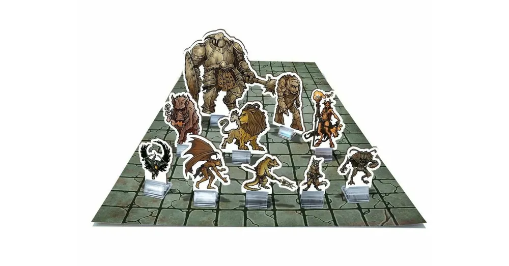 Szuper akció Dragonbane Monster Standee Set