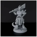 Titan Forge Miniatures Dragonborn Female Barbarian ver 1 Legkelendőbb