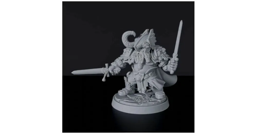 Ajánlat Titan Forge Miniatures Dwarf Male Fighter ver 2