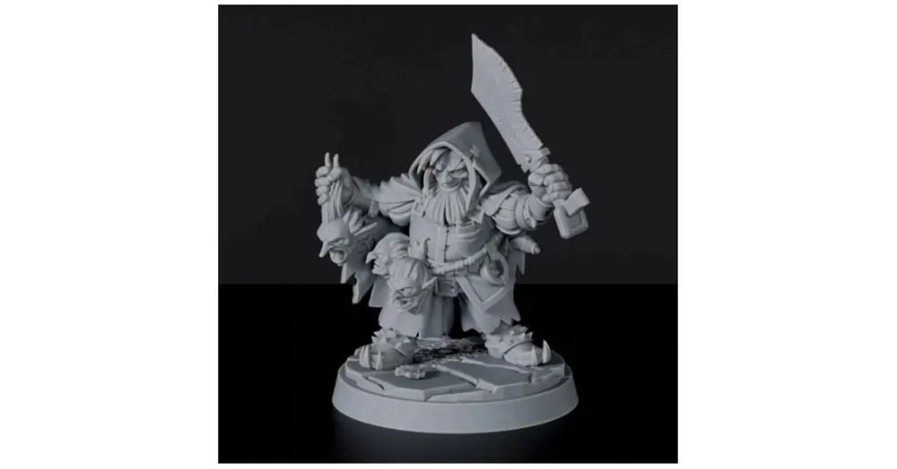 Titan Forge Miniatures Dwarf Male Ranger ver 1c Gyors kiszállítás
