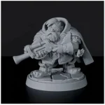 Expressz kézbesítés Titan Forge Miniatures Dwarf Male Ranger 2a