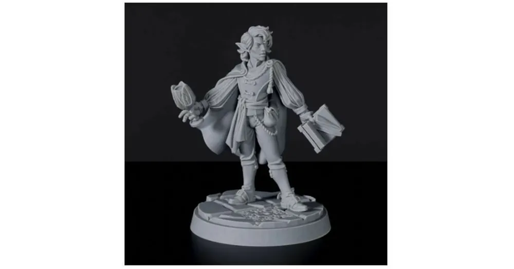 Szuper akció Titan Forge Miniatures Elf Male Aristocrat ver 3