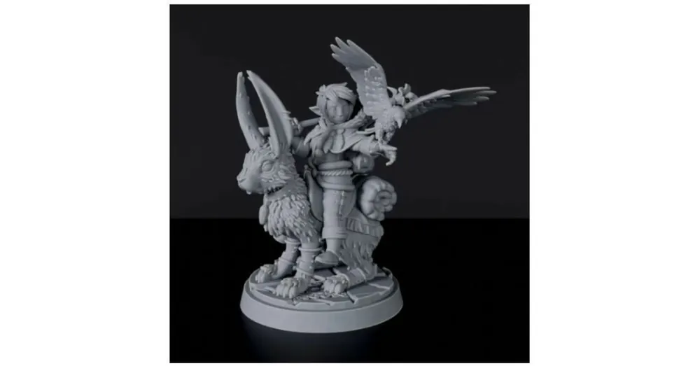Árengedmény Titan Forge Miniatures Gnome Female Druid ver 2