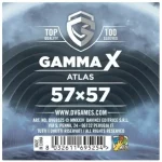 Gamma X - Atlas sleeves (kártyavédő, 57x57 mm), 100 db/csomag Ne maradj le
