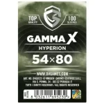 Prémium Gamma X - Hyperion sleeves (kártyavédő, 54x80 mm), 100 db/csomag