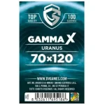 Gamma X - Uranus sleeves (kártyavédő, 70x120 mm), 100 db/csomag Kedvezmény