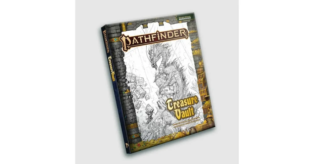 Bestseller Pathfinder 2nd Edition Treasure Vault Remastered (Sketch Cover)
