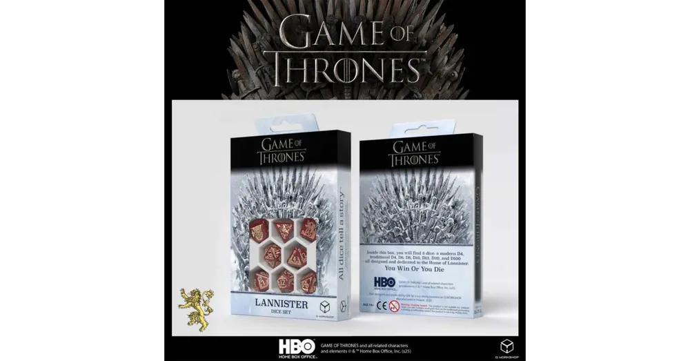 Ajánlat Dobókocka készlet, GoT Lannister szett