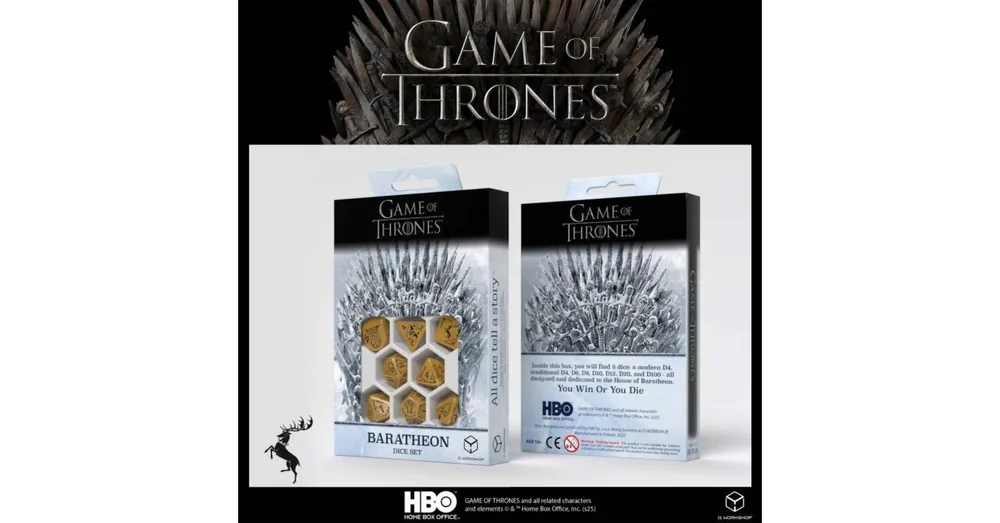 Dobókocka készlet, GoT Baratheon szett Kedvezmény