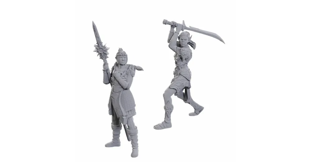 Vásárlói kedvenc D&D Nolzur‘s Special Edition Miniatures Baldur‘s Gate 3 - Lae‘zel & Shadowheart