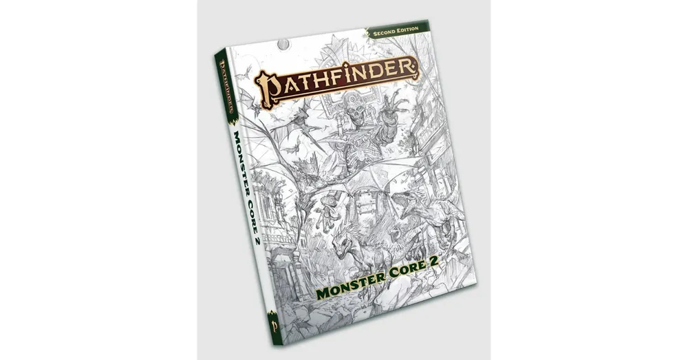 Biztonságos vásárlás Pathfinder 2nd Edition Monster Core Rulebook 2 (Sketch Cover)