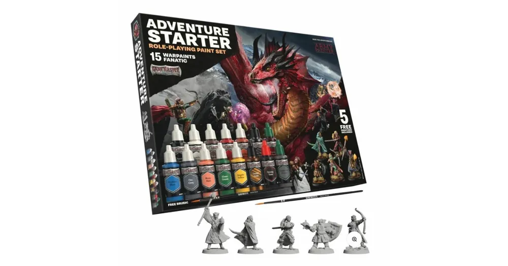 GameMaster Adventure Starter Role-playing Paint Set Ne maradj le